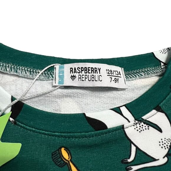 NEW Raspberry Republic Sz 128/134 (7-9Y) Organic Aristodogs Dog Dress - Picture 4 of 4